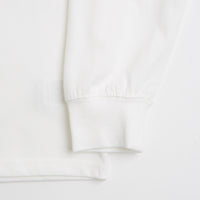 Snow Peak Typography Long Sleeve T-Shirt in Off White thumbnail