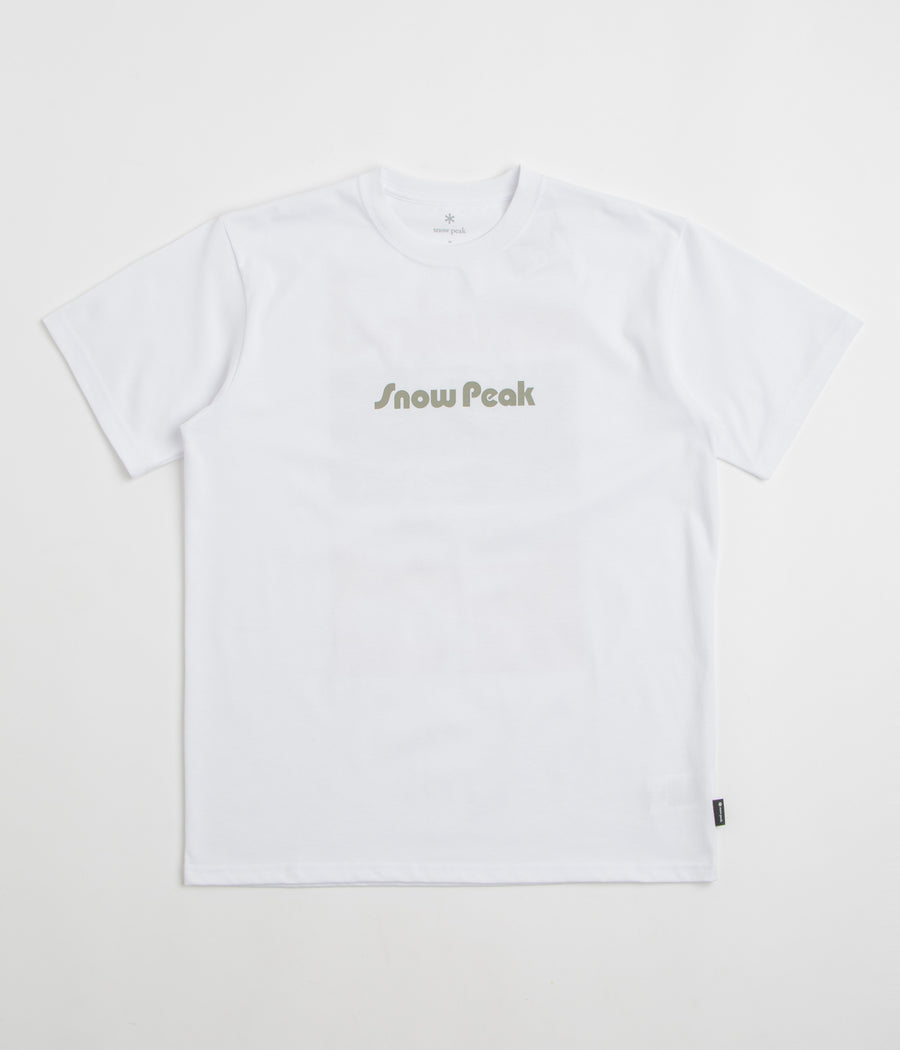 Snow Peak Unwind T-Shirt in White