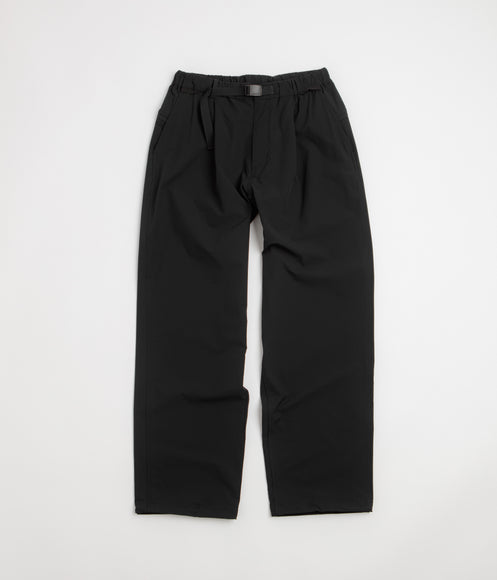 Snow Peak Water Repellent Stretch Relaxed Pants - Black