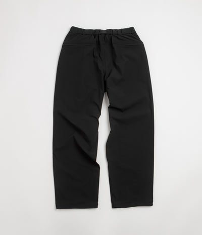 Snow Peak Water Repellent Stretch Relaxed Pants - Black