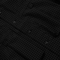 Snow Peak Wool Reflective Grid Shirt - Black thumbnail