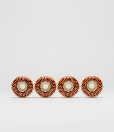Spitfire Formula Four Classic 101DU Wheels in Orange and 53mm