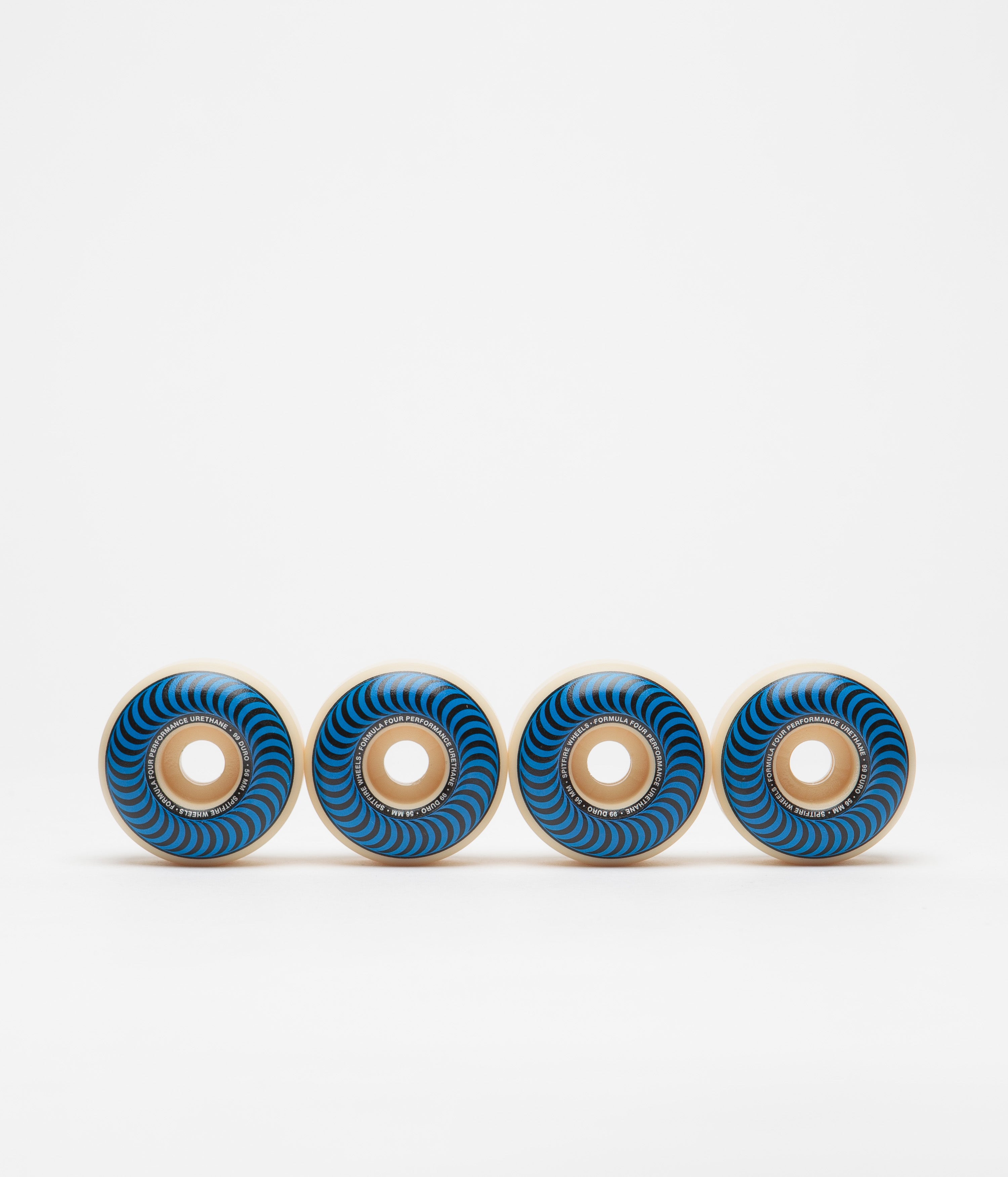 Spitfire Formula Four Classic 99DU Wheels - Green - 52mm