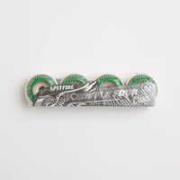 Spitfire Formula Four Classic 99DU Wheels in Green and 52mm thumbnail
