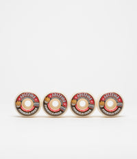 Spitfire Formula Four Conical Full 101DU Wheels - Natural - 54mm