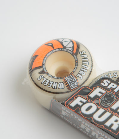 Spitfire Formula Four Radial Full 99DU Wheels - Natural - 54mm