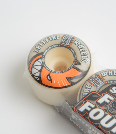 Spitfire Formula Four Radial Full 99DU Wheels - Natural - 56mm