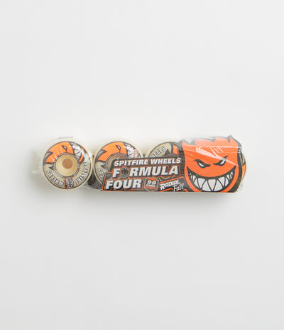 Spitfire Formula Four Radial Full 99DU Wheels - Natural - 58mm