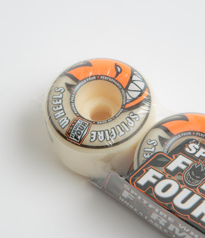 Spitfire Formula Four Radial Full 99DU Wheels - Natural - 58mm