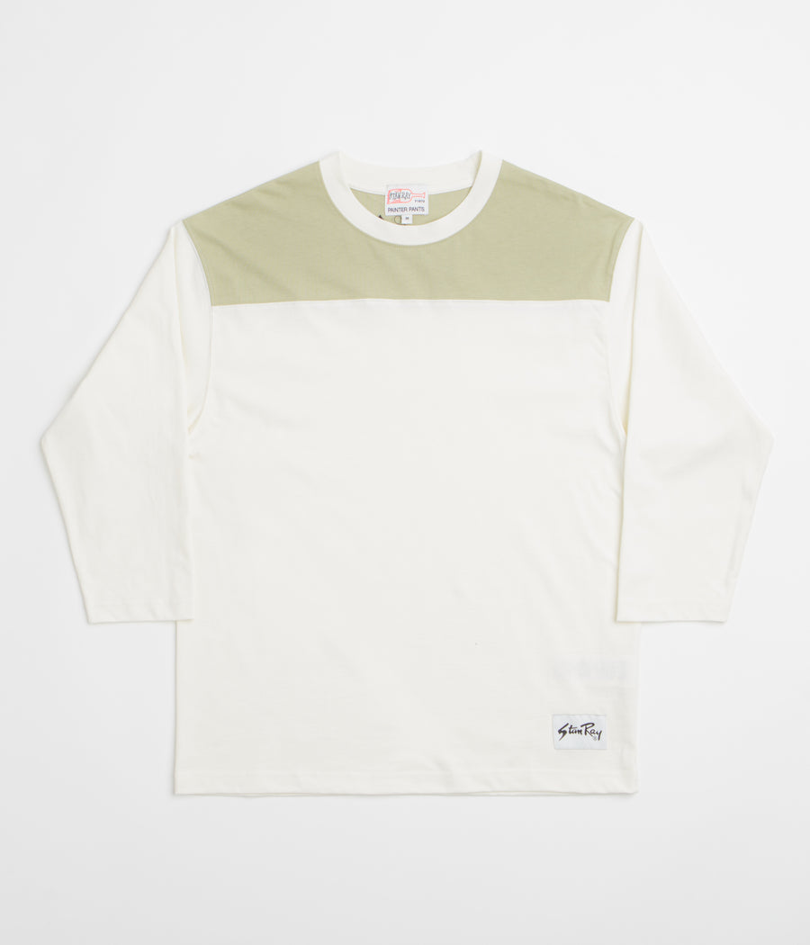 Stan Ray 3/4 Football T-Shirt - Eucalyptus