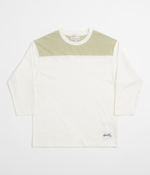 Stan Ray 3/4 Football T-Shirt - Eucalyptus