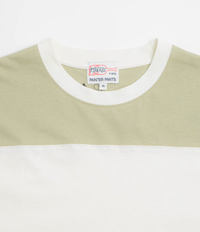 Stan Ray 3/4 Football T-Shirt - Eucalyptus