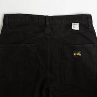 Stan Ray 5 Pocket Wide Jeans - Black Overdye Denim thumbnail