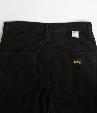 Stan Ray 5 Pocket Wide Jeans - Black Overdye Denim