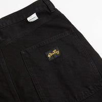 Stan Ray 5 Pocket Wide Jeans - Black Overdye Denim thumbnail