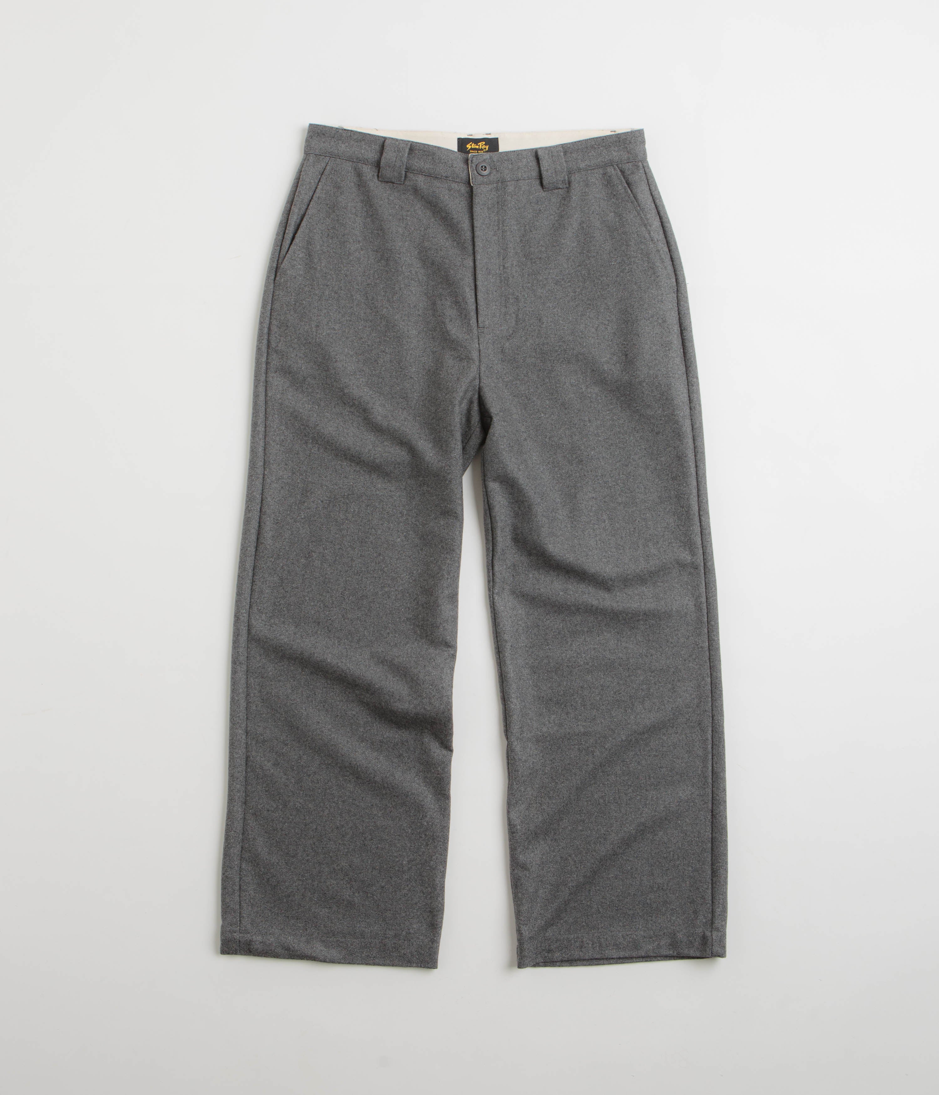 Stan Ray A Pants in Charcoal Wool