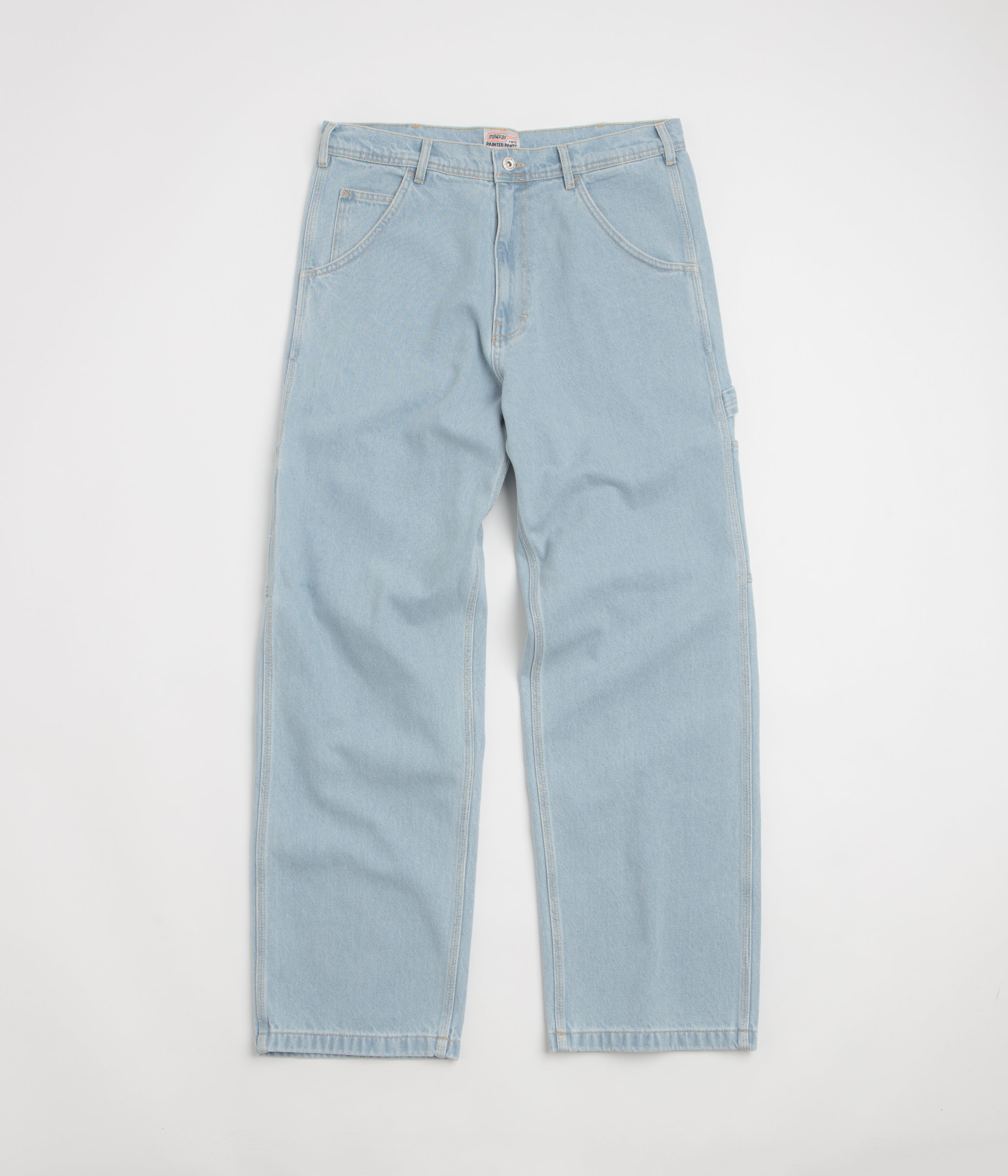 Stan Ray Big Job Painter Pants - Heavy Stone Wash Denim / Blue