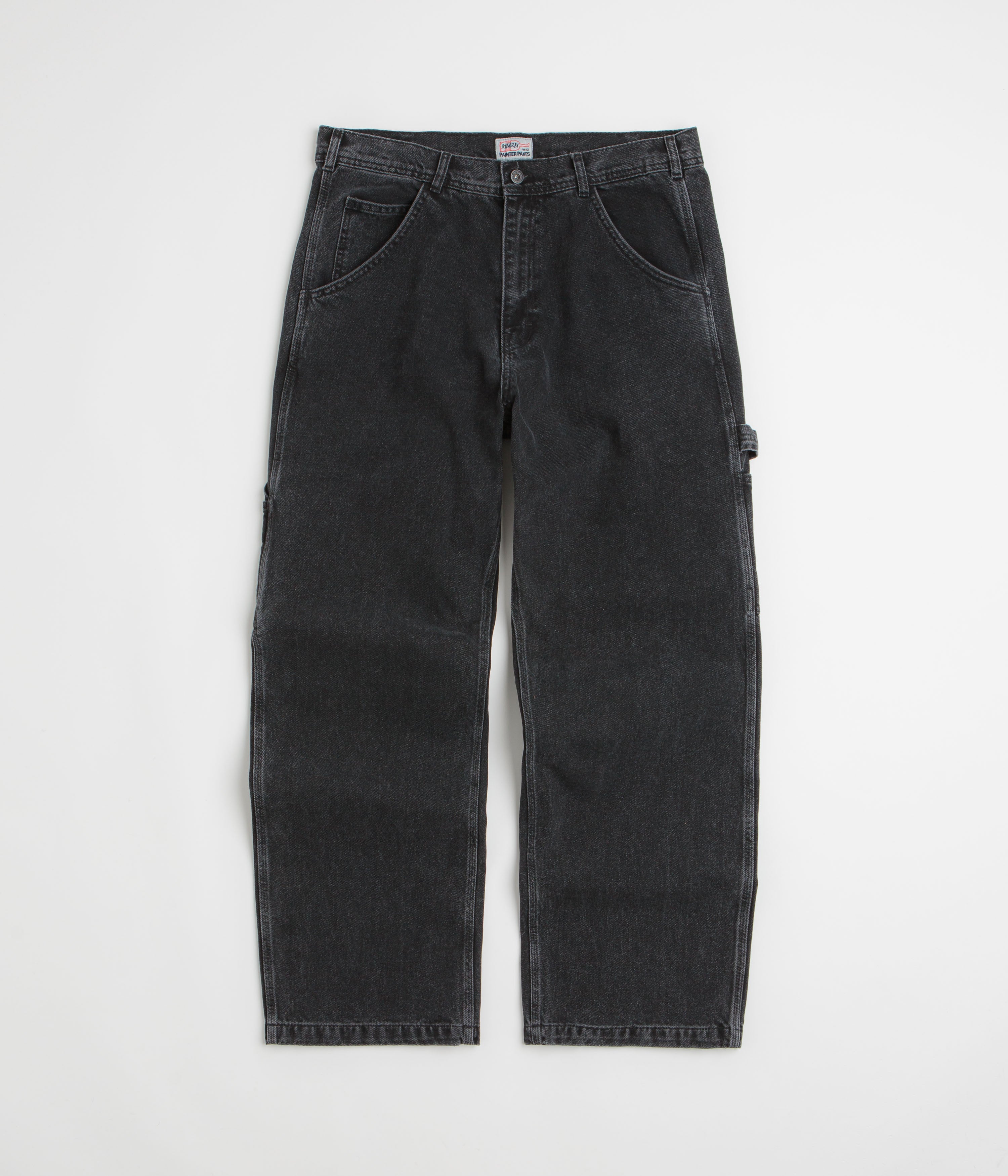 Washed Black Denim