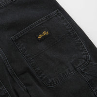 Stan Ray Big Job Painter Pants - Washed Black Denim thumbnail