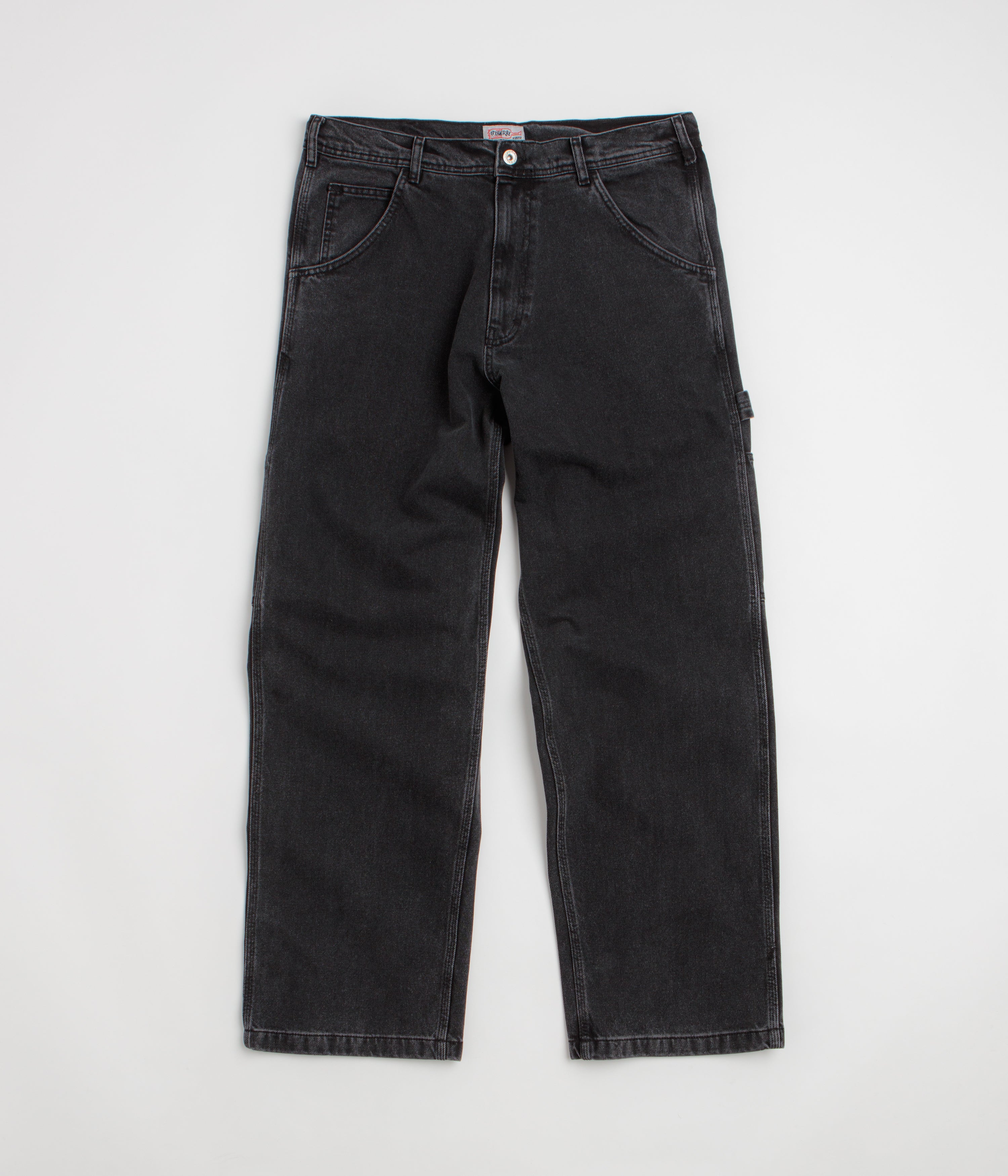 Washed Black Denim / Black