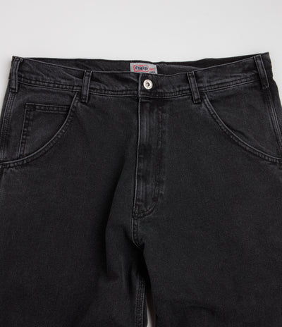 Stan Ray Big Job Painter Pants - Washed Black Denim / Black