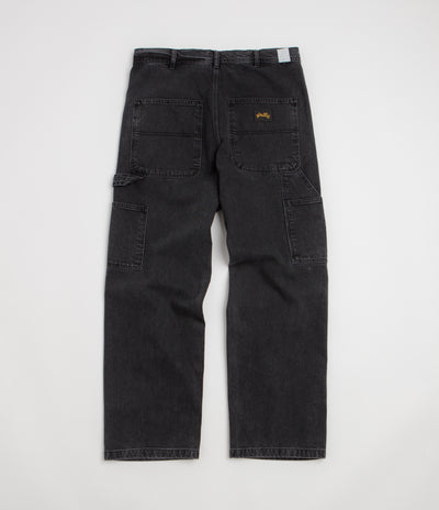 Stan Ray Big Job Painter Pants - Washed Black Denim / Black