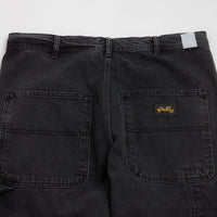 Stan Ray Big Job Painter Pants - Washed Black Denim / Black thumbnail