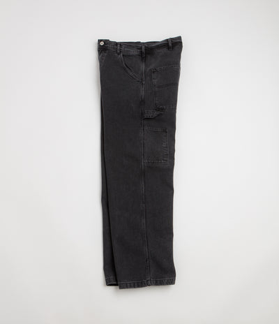 Stan Ray Big Job Painter Pants - Washed Black Denim / Black