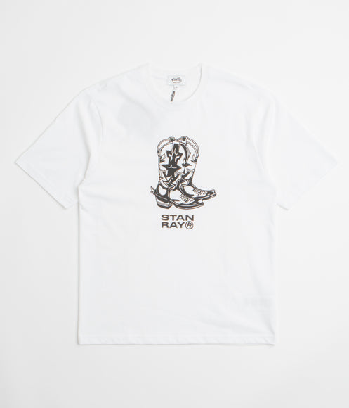 Stan Ray Boots T-Shirt - White