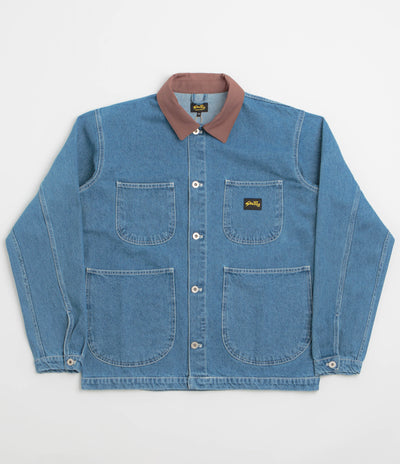 Stan Ray Coverall Jacket in 70'S Stone Denim