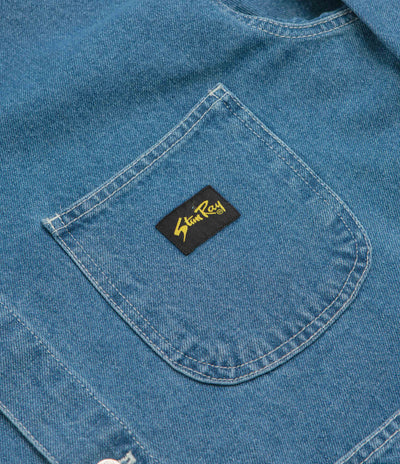 Stan Ray Coverall Jacket in 70'S Stone Denim