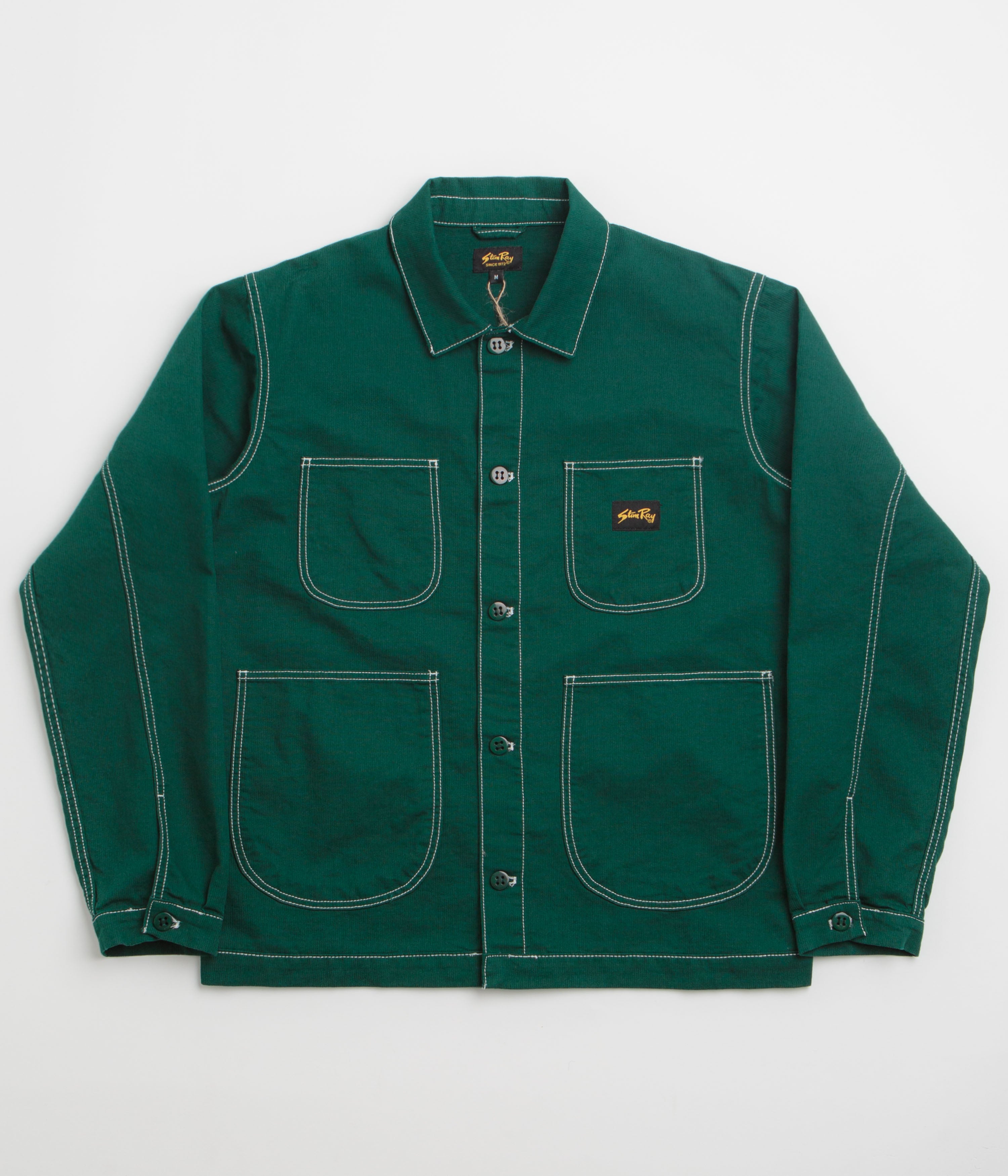 Stan Ray Coverall Jacket - Racing Green Bedford Cord | Flatspot