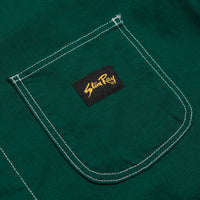 Stan Ray Coverall Jacket - Botanical Green Bedford thumbnail