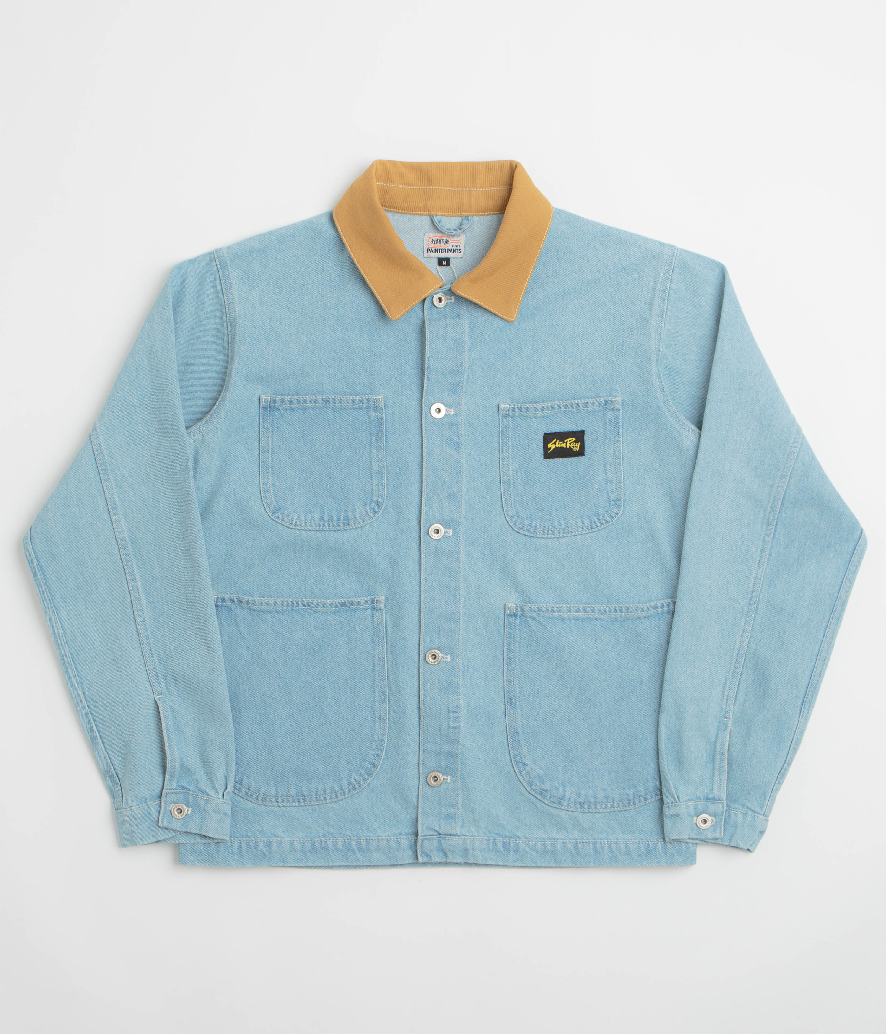 Stan Ray Coverall Jacket - Ice Stone Denim