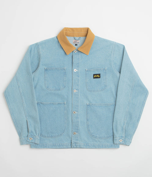 Stan Ray Coverall Jacket - Ice Stone Denim