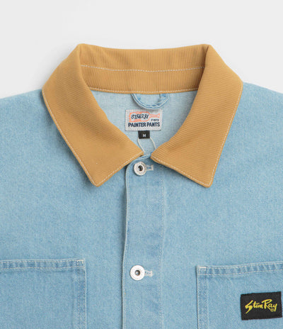 Stan Ray Coverall Jacket - Ice Stone Denim