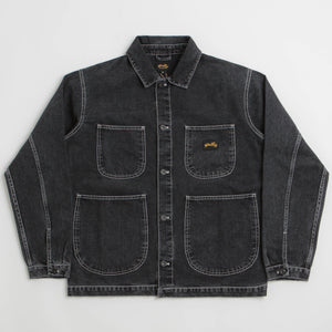 Stonewashed Black Denim