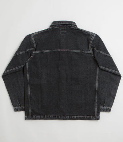 Stan Ray Coverall Jacket in Stonewashed Black Denim