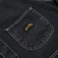 Stan Ray Coverall Jacket in Stonewashed Black Denim thumbnail