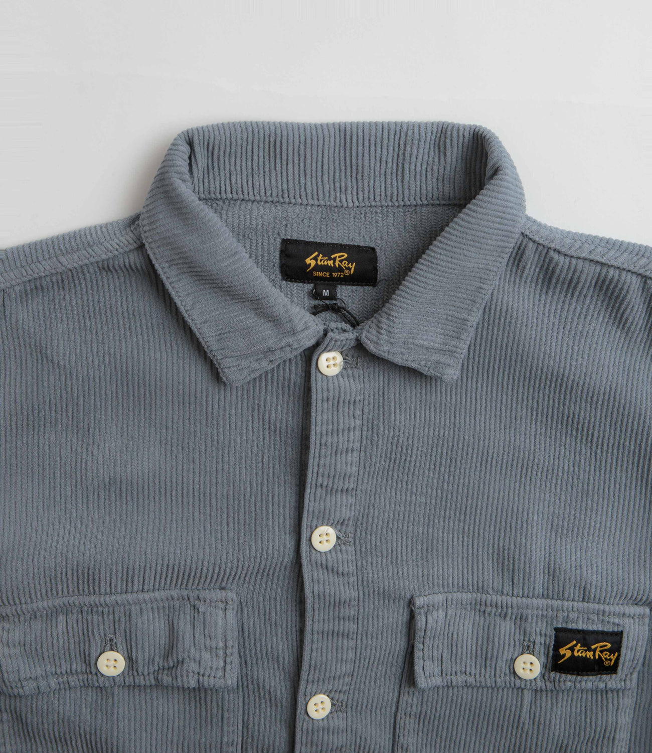 Stan Ray CPO Shirt - Battle Grey Cord | Flatspot