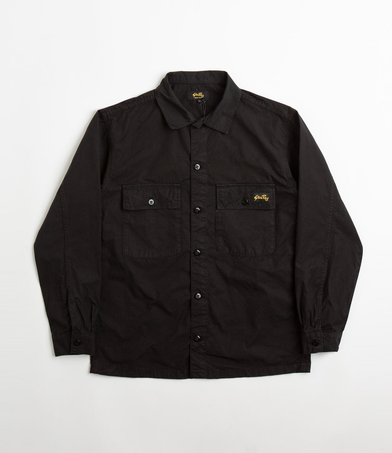 Stan Ray CPO Shirt - Black Ripstop | Flatspot