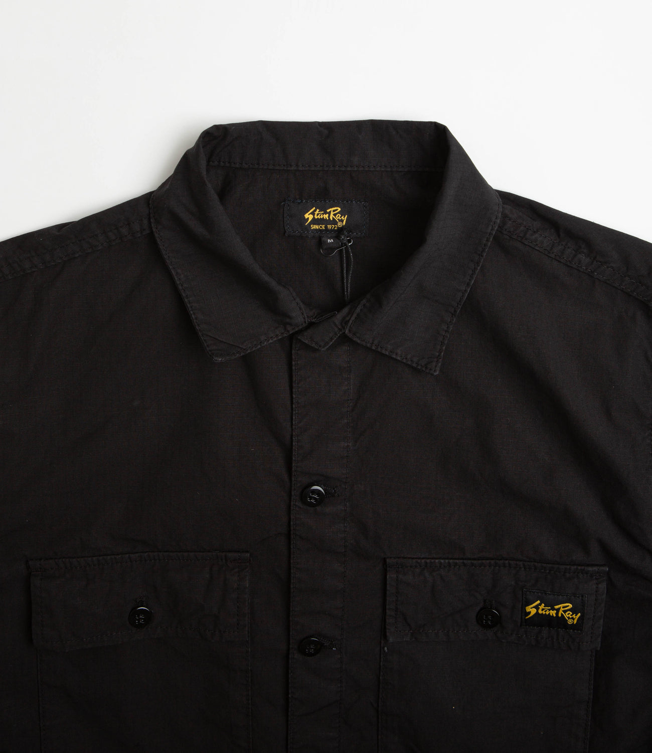 Stan Ray CPO Shirt - Black Ripstop | Flatspot