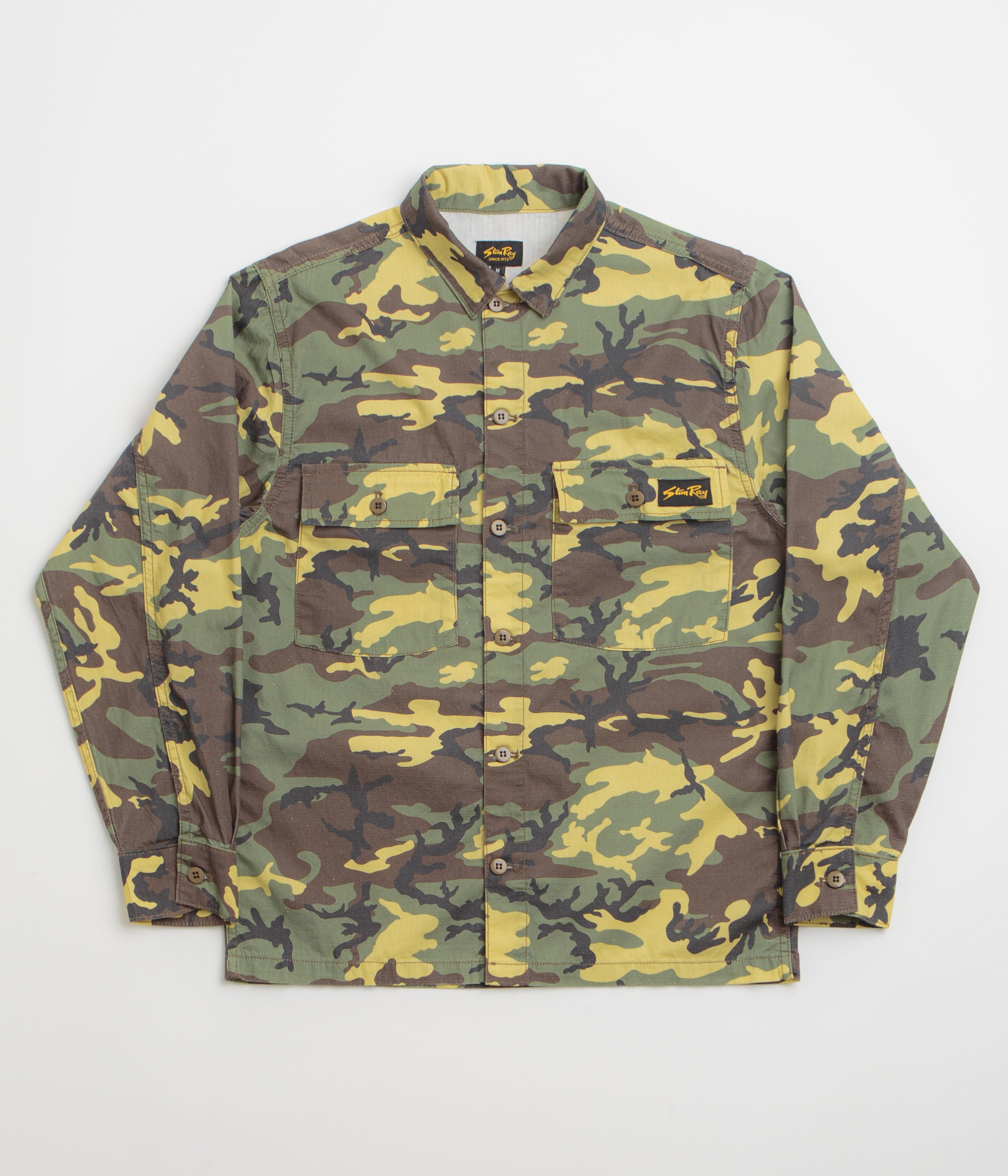 Stan Ray CPO Shirt in Woodland DPM Ripstop