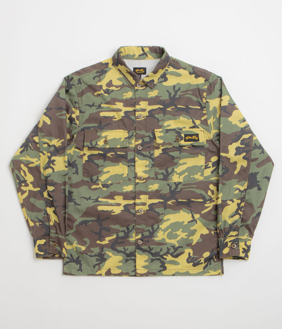Stan Ray CPO Shirt in Woodland DPM Ripstop