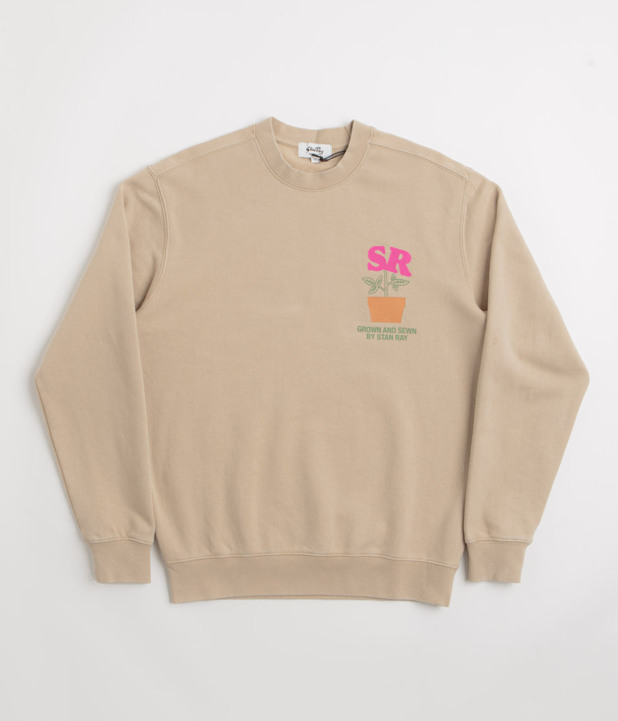 Stan Ray Dirt Crewneck Sweatshirt in Peyote