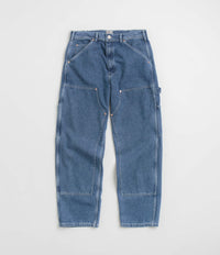 Stan Ray Double Knee Pants in Heavy Stone Wash Denim