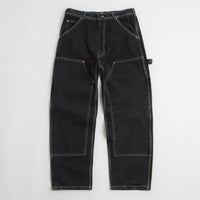 Stan Ray Double Knee Pants in Stonewashed Black Denim thumbnail