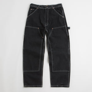 Stonewashed Black Denim