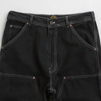 Stan Ray Double Knee Pants in Stonewashed Black Denim thumbnail