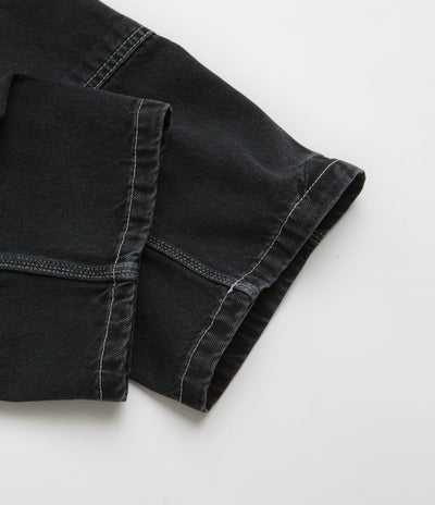 Stan Ray Double Knee Pants in Stonewashed Black Denim